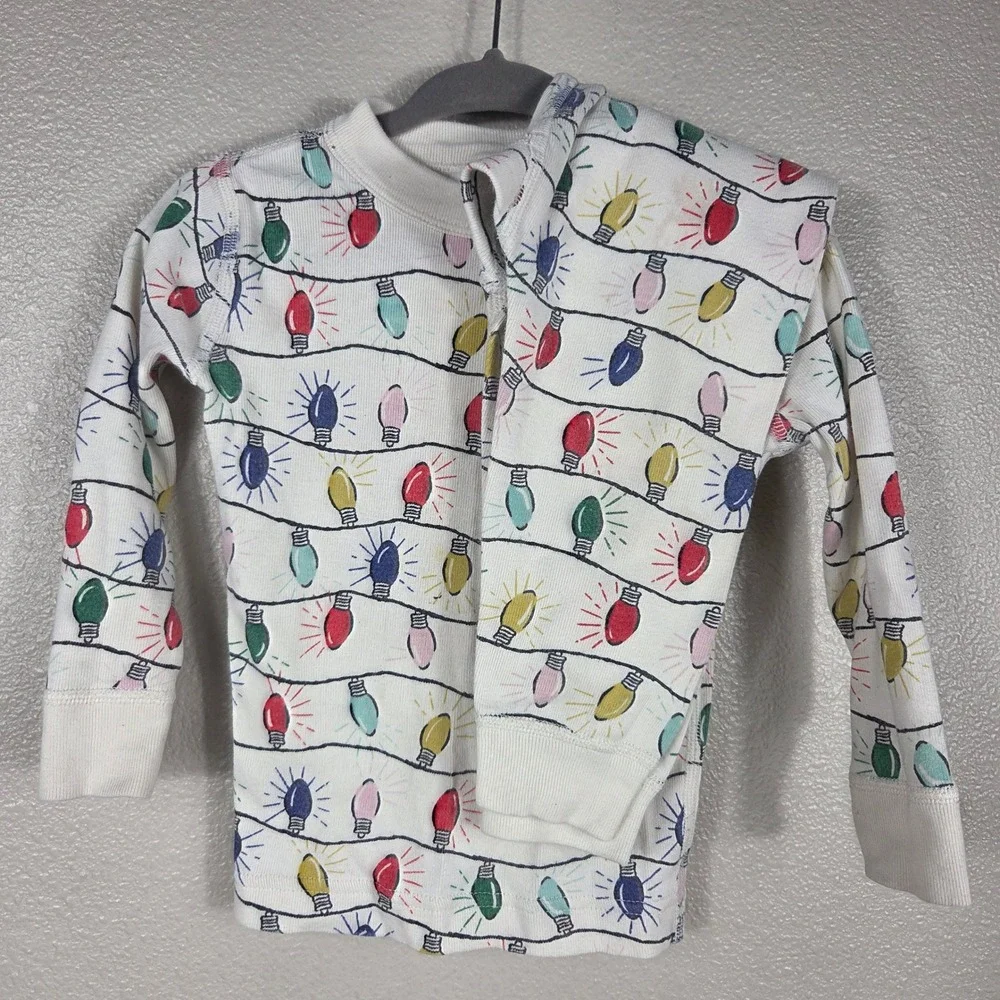 Hanna Andersson Christmas Pajama Set Bundle Kids 2T 85 Organic Cotton Holiday